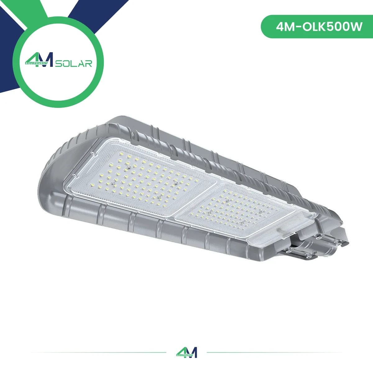 Lampadaire Solaire 1000W 4M-OLK-1000W, 14 000 Lumens