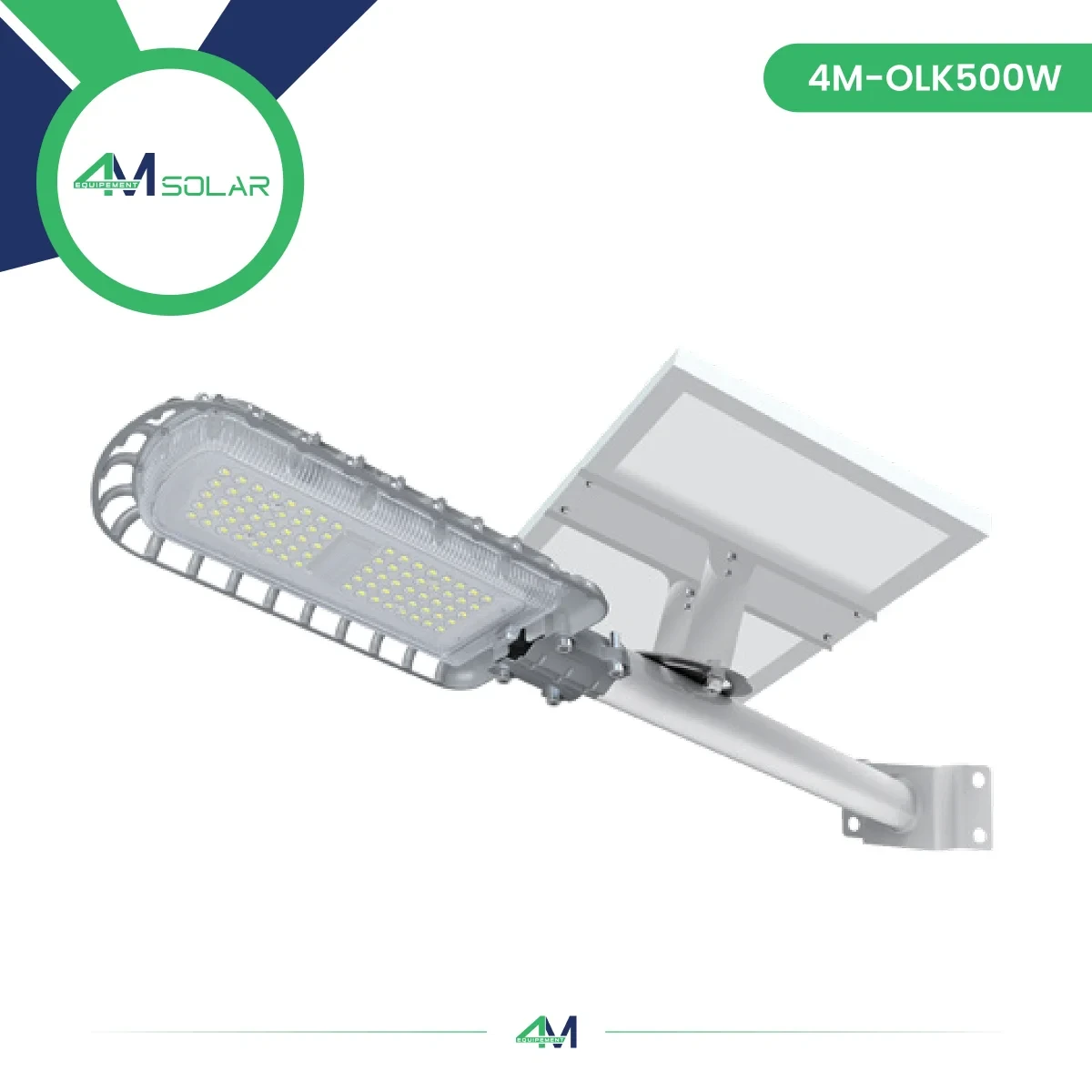 Lampadaire Solaire 500W 4M-OLK-500W LED Nichia