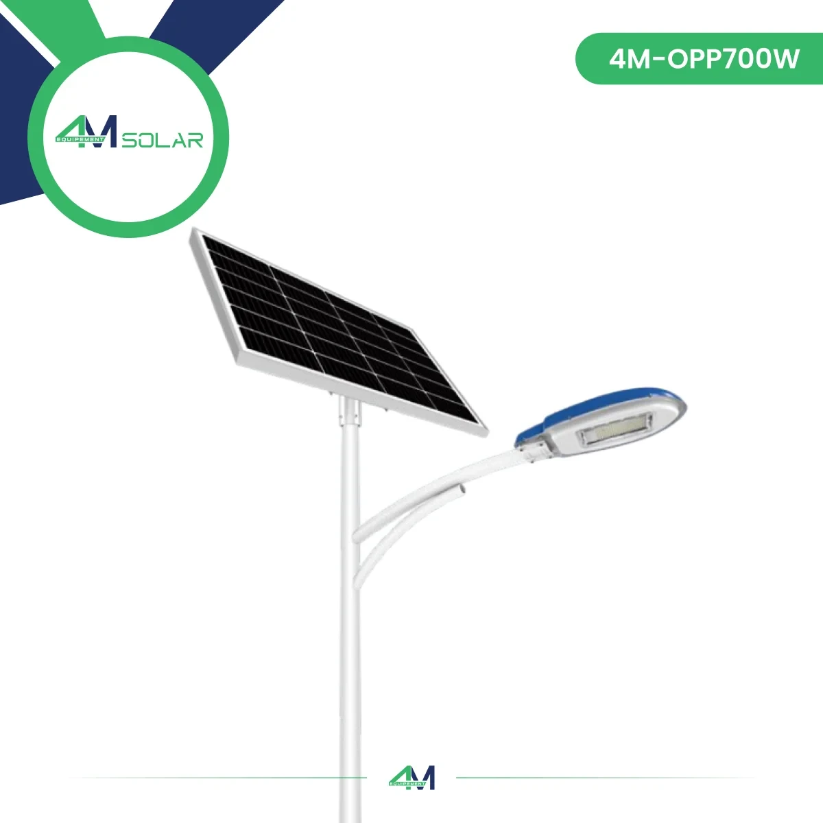 Lampadaire Solaire 700W 4M-OPP-700W Configurable