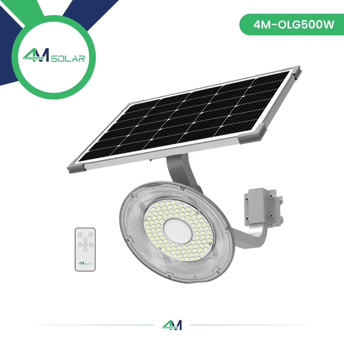 Lampadaire Solaire de Jardin 500W 4M-OLG-500W