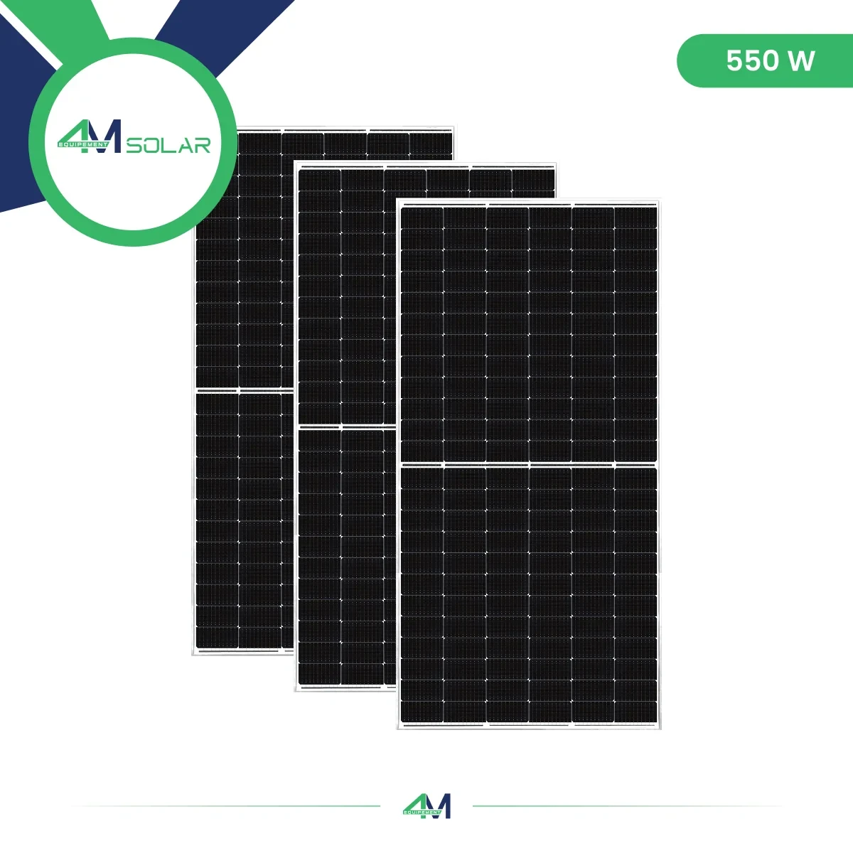 Panneau Solaire 550W Monocristallin